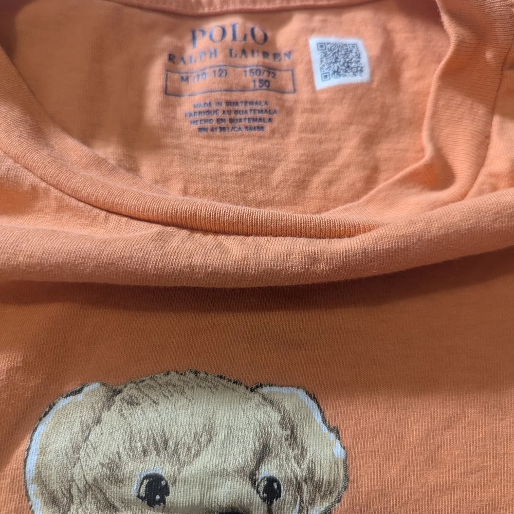 Ralph Lauren Polo Bear Orange T-Shirt